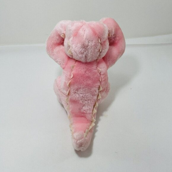Vintage Dakin Pink Alligator Plush 10" Toy Peekaboo Bulging Eyes Hide Seek Shy - Picture 2 of 11